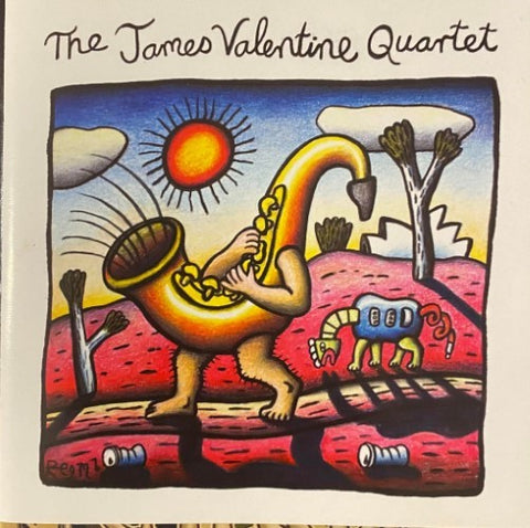 The James Valentine Quartet - The Power & The Passion (CD)