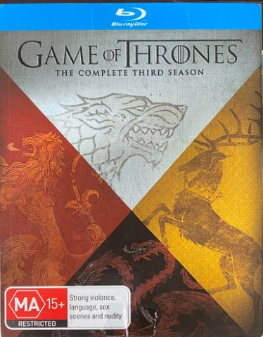 Game Of Thrones : The Complete Third Season (Blu Ray)