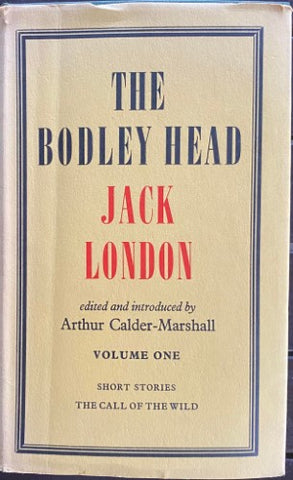 Jack London - The Bodley Head : Volume One (Hardcover)
