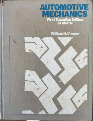 William Crouse - Automotive Mechanics (Hardcover)