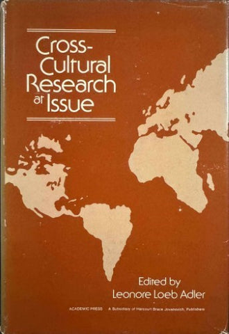Leonore Adler - Cross Cultural Reasearch At Issue