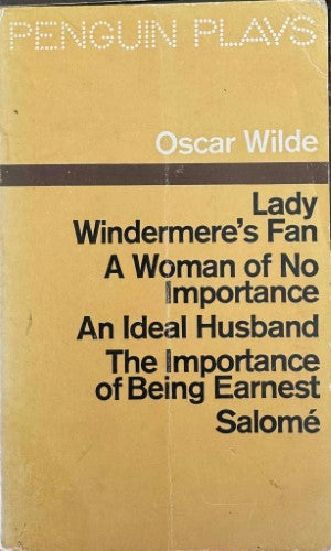 Oscar Wilde - Penguin Plays