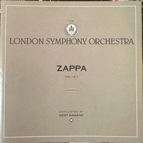 Zappa, The London Symphony Orchestra Conducted By Kent Nagano - London Symphony Orchestra, Vol. 1 & 2 (CD)