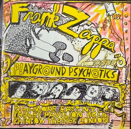Frank Zappa & The Mothers Of Invention - Playground Psychotics (CD)