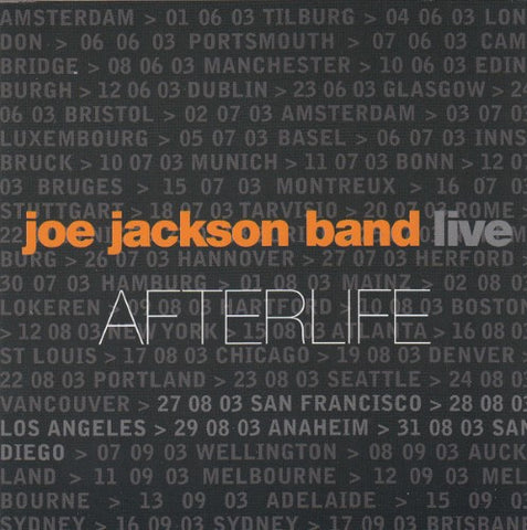 Joe Jackson Band - Afterlife : Live (CD)