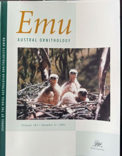 EMU : Austral Ornithology #101 (Dec 2001)