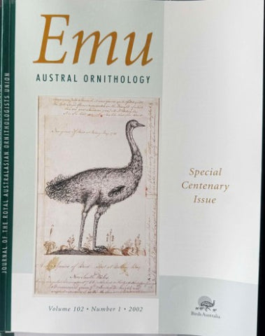EMU : Austral Ornithology #102 (Mar 2001)