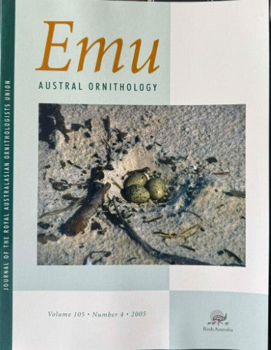 EMU : Austral Ornithology #105 (Dec 2005)