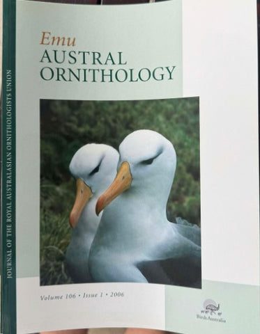 EMU : Austral Ornithology #106 (Mar 2006)