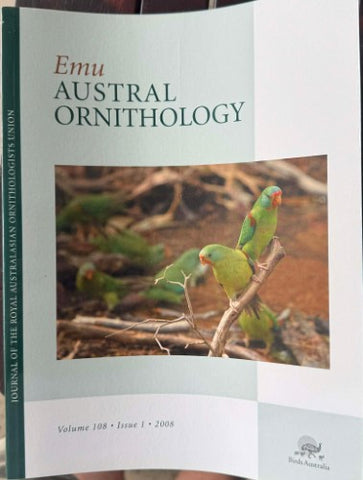 EMU : Austral Ornithology #108 (Mar 2008)