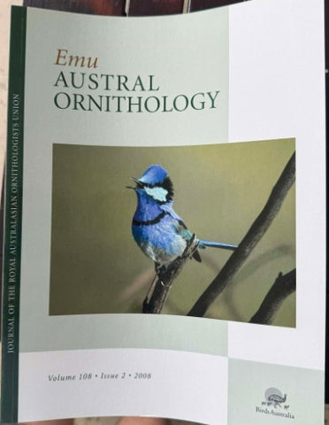 EMU : Austral Ornithology #108 (June 2008)