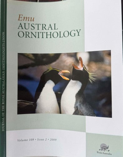 EMU : Austral Ornithology #109 (June 2009)