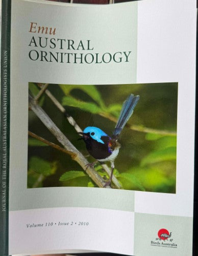 EMU : Austral Ornithology #110 (June 2010)