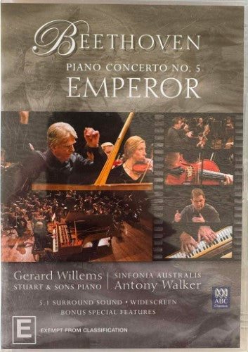 Gerard Willems / Sinfonia Australis - Beethoven Piano Concerto #5 : Emporer (DVD)