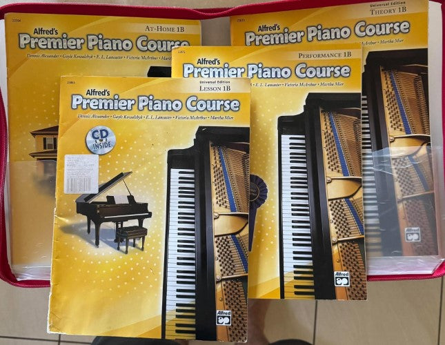 Alfred's Premier Piano Course (w/ CD & Flash Cards)