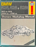 Haynes Service & Repair Manual - BMW 525, 528 & 528i 1973-78 (Hardcover)