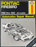 Haynes Automotive Repair Manual - Pontiac Firebird 1982-1992 (All Models)