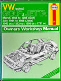 Haynes Service & Repair Manual - VW Golf & Jetta (Petrol) 1984-1988 (Hardcover)