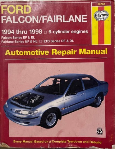 Haynes Automotive Repair Manual - Ford Falcon 1994-1998 : 6 Cylinder Engines