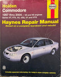 Haynes Service & Repair Manual - Holden Commodore 1997-2004 (V6 & V8) - VT VTII VX VXII VY & VYII