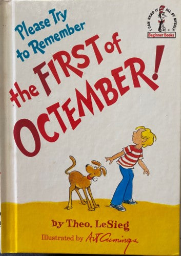 Theo LeSieg / AJ Cummings - Please Try To Remember The First Of Octember (Hardcover)