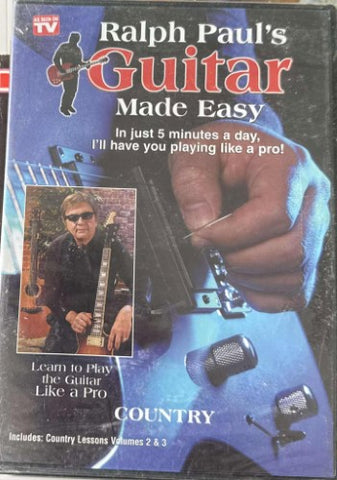 Ralph Paul - Guitar Made Easy : Country (DVD)
