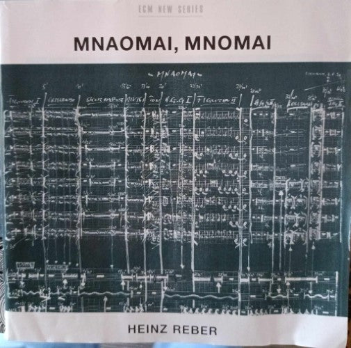 Heinz Reber - Mnaomai, Mnomai (CD)