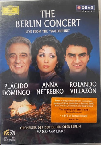 Placido Domingo / Anna Netrebko / Rolando Villazón - The Berlin Concert (DVD)