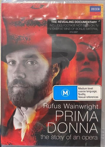 Rufus Wainwright - Prima Donna : The Story Of An Opera (DVD)
