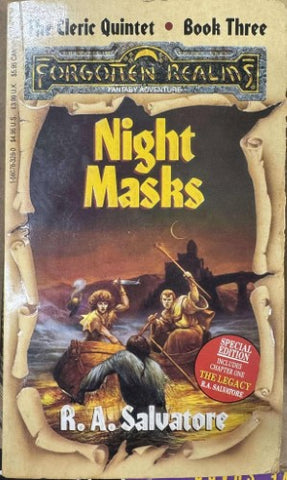 R.A Salvatore - Forgotten Realms : Night Masks - The Cleric Quintet (Book 3)