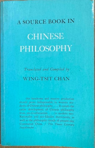 Wing-Tsit Chan - A Source Book In Chinese Philosophy
