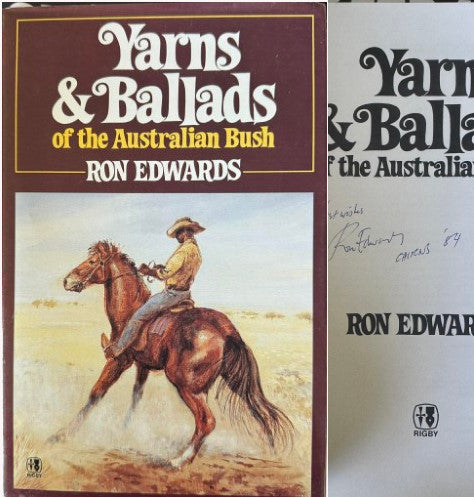 Ron Edwards - Yarns & Ballads Of The Australian Bush (Hardcover)