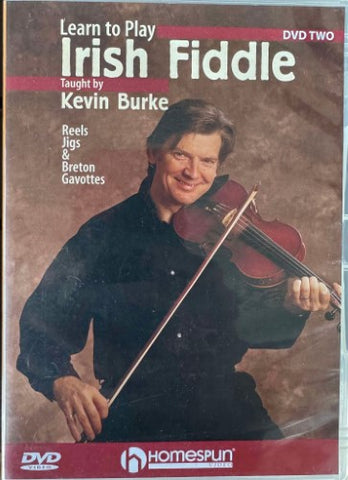 Kevin Burke - Learn To Play Irish Fiddle : DVD Two (Reels, Jigs & Breton Gavettes) (DVD)