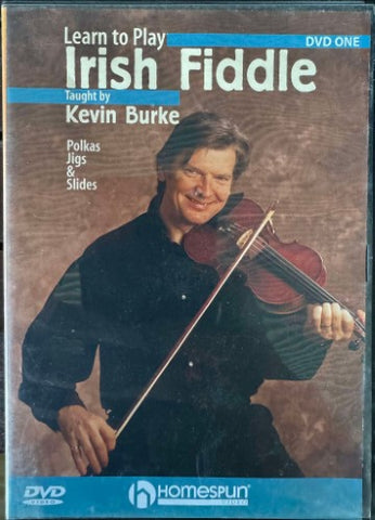 Kevin Burke - Learn To Play Irish Fiddle : DVD One (Polkas, Jigs & Slides) (DVD)