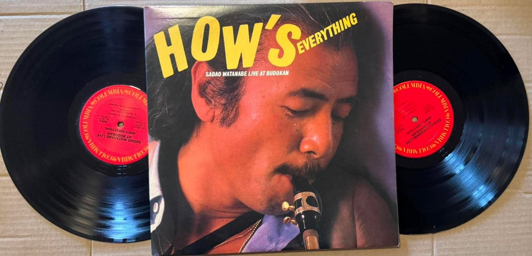 Sadao Watanabe - How's Everything - Liove At Budokan (Vinyl LP)