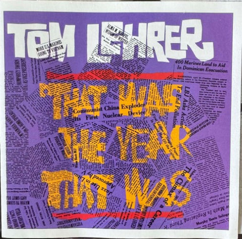 Tom Lehrer - That Was The Year That Was (CD)