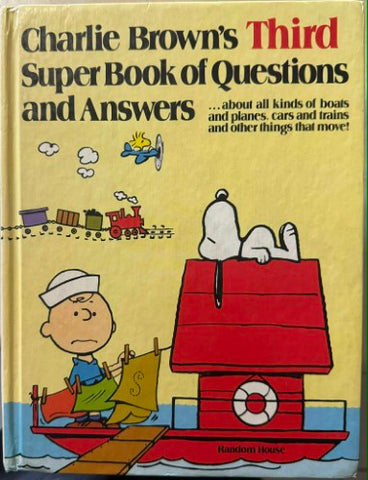 Charlie Brown's Third Superbook Of Questions And Answers (Hardcover)