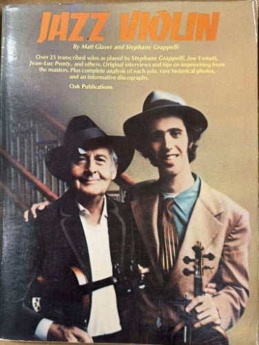 Matt Glaser / Stephane Grapelli - Jazz Violin (Tablature)
