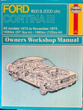 Haynes Service & Repair Manual - Ford Cortina 1600 & 2000 ohc 1970-75 (All Models) (Hardcover)
