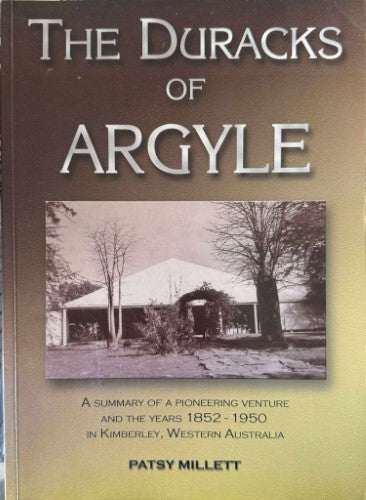 Patsy Millett - The Duracks Of Argyle