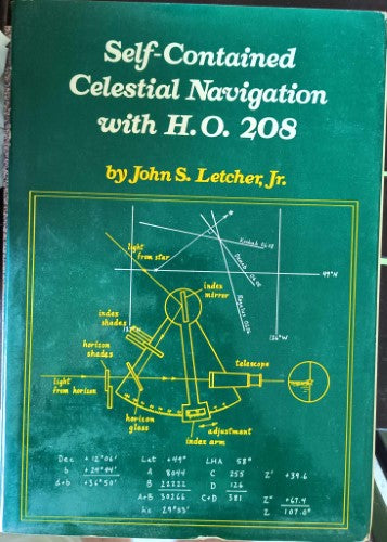 John Letcher - Self-Contained Coastal Navigation With H.O 208 (Hardcover)