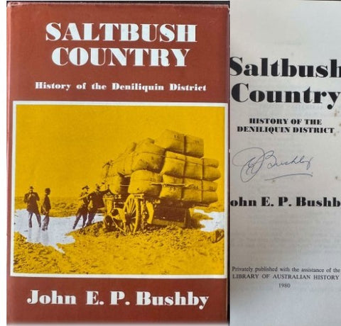 John Bushby - Saltbush Country (Hardcover)