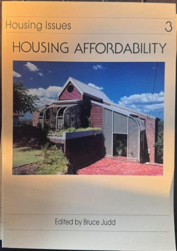 Bruce Judd - Housing Issues 3 : Housing Affordability