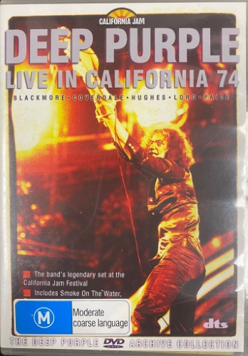 Deep Purple - Live In California 74 (DVD)