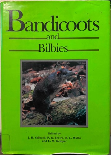 J.H Seebeck (& Others) - Bandicoots & Bilbies (Hardcover)