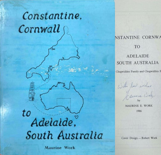 Maurine Work - Constantine, Cornwall To Adelaide, Australia