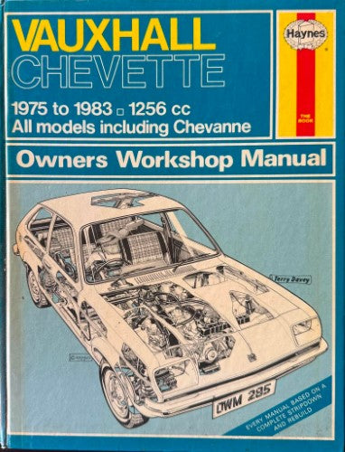 Haynes Service & Repair Manual - Vauxhall Chevette 1975-83 (All Models Inc Chevanne) (Hardcover)