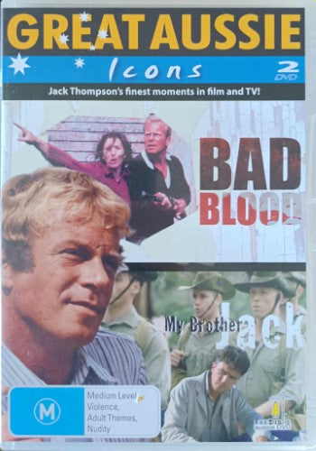 Aussie Icons - Jack Thompson : Bad Blood / My Brother Jack (DVD)