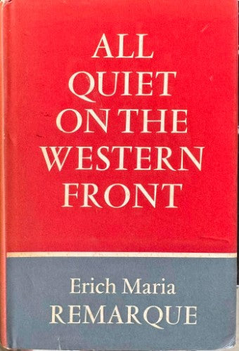 Erich Remarque - All Quiet On The Western Front (Hardcover)