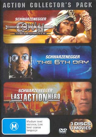 Conan The Destroyer / The 6th Day / The Last Action Hero (DVD)